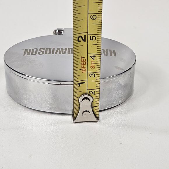 Harley Davidson Mini Foldable Clock Chrome Vintage Biker Gift Motorcycle - Picture 4 of 5